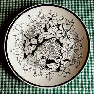 Mikasa vintage 1930s Cere-Stone Bouquet A2037-bk Japan